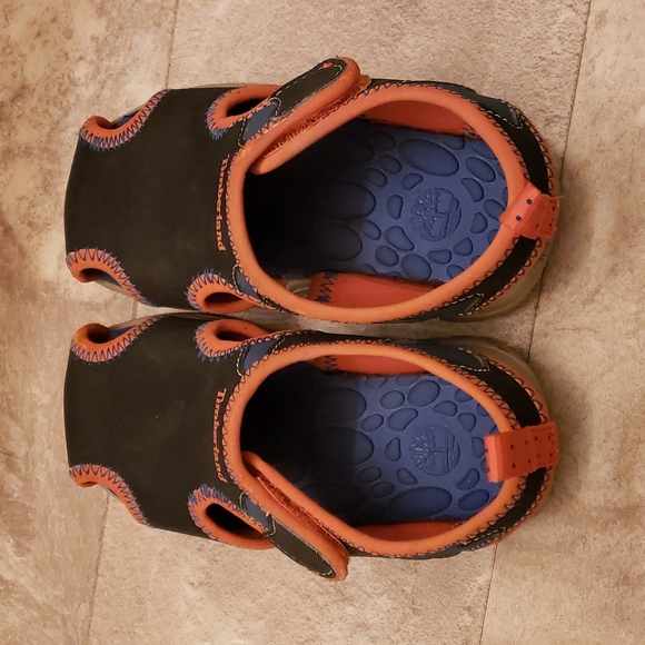Timberland LITTLE HARBOR CLOSED-TOE SANDALS. Toddler size 10c. - Picture 2 of 10